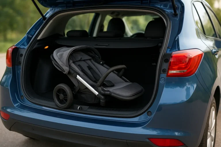 Kinderwagen für kleines Auto – kompakt, leicht und platzsparend