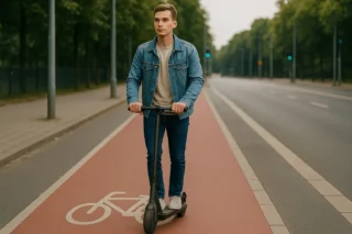 Wo darf man mit E-Scooter fahren? Regeln und sichere Fahrbereiche